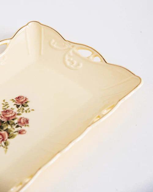 Country Roses Platter - Small