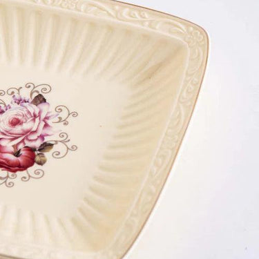 Country Roses Shallow Platter