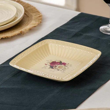 Country Roses Shallow Platter