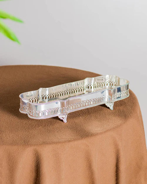 Gallery Rectangle Brass Tray