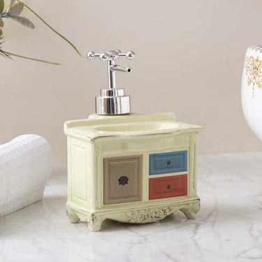 Vanity Cabinet Soap Dispenser - Yellow