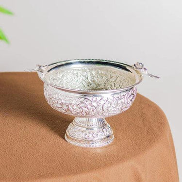 "Bird Of Akbar" Silver Plated Serving Bowl