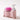 Retro Cabinet Soap Dispenser w/ Loofah Scrubber - Pink