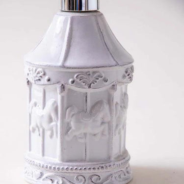 Swing Horse Soap Dispenser - White