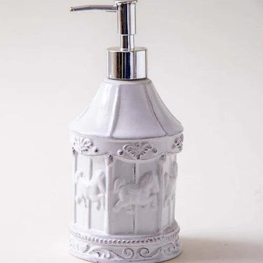 Swing Horse Soap Dispenser - White