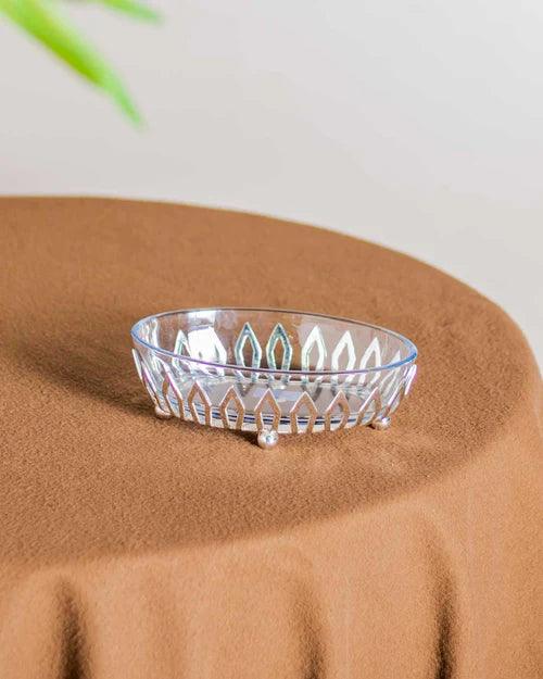 Flare Serving Bowl With Borosil Glass -