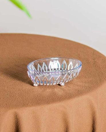 Flare Serving Bowl With Borosil Glass -