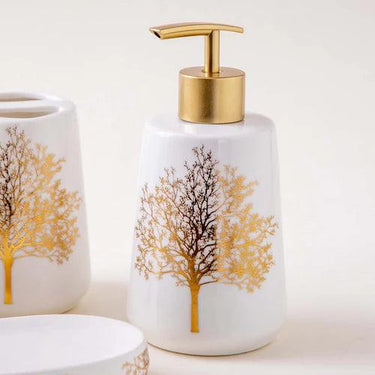 Aurum Tree 4-Piece Bath Set - White