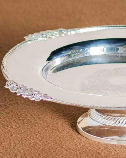 Traditional Rose Brass Platter