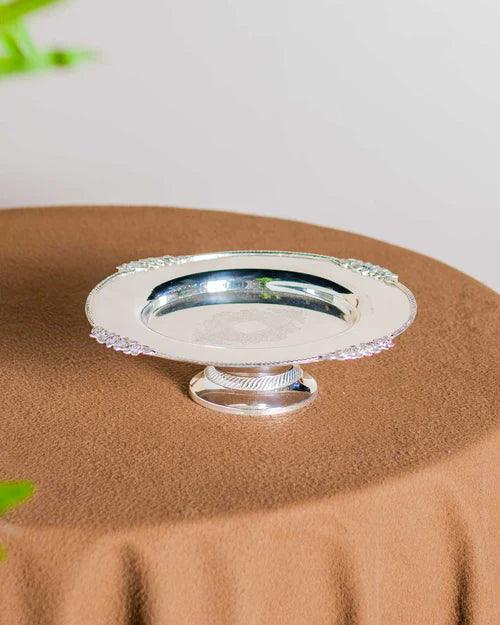 Traditional Rose Brass Platter