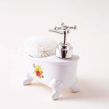 Rose Bath Tub Soap Dispenser