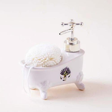 Lavender Bath Tub Soap Dispenser