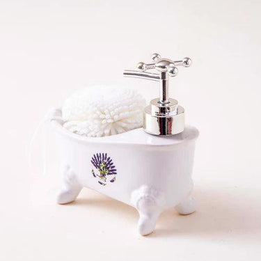 Lavender Bath Tub Soap Dispenser