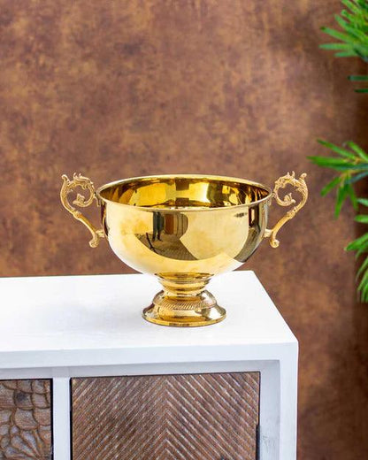 Midas King Gold Plated Serving Bowl - 10"