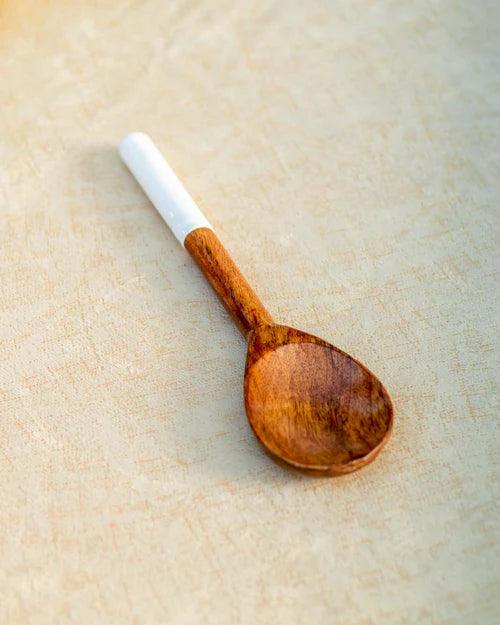 Slabstack Wooden Serving Spoons - Set of 3 - 10"