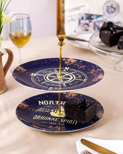 North Coast 2-Tier Cake Stand