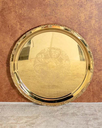 Mandala Engraved Serving Tray