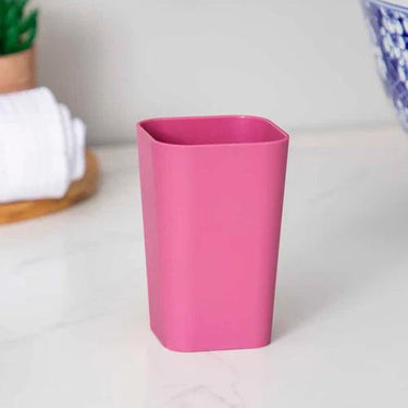 Delightful 4 Piece Bathroom Accessory - Pink