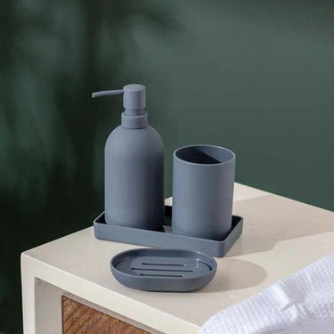 Virtune 4 Piece bathroom Set - Grey