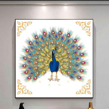 Peacock Panting