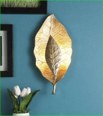 Leaf Shaped Wall Light