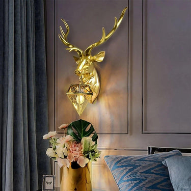 Alpha Stag Wall Light