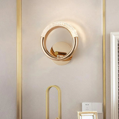 Half Moon Ring Wall Light