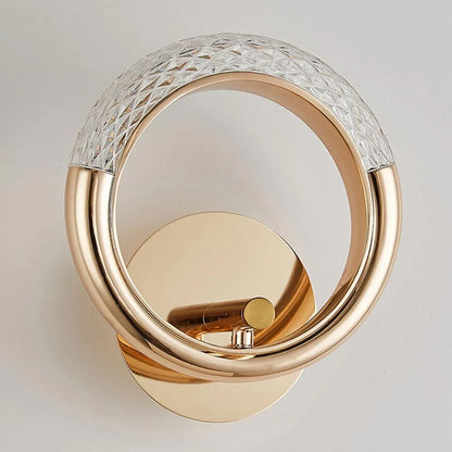 Half Moon Ring Wall Light