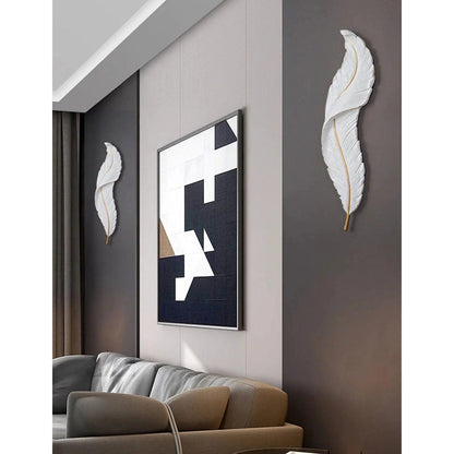 Snowy Quill Wall Light