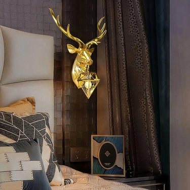 Alpha Stag Wall Light