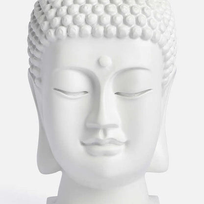 GRACIOUS BUDDHA FACE : WHITE