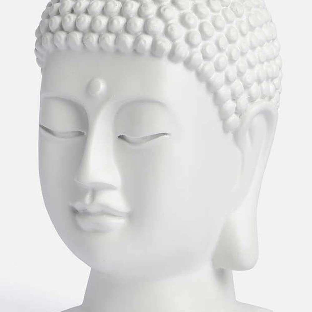 GRACIOUS BUDDHA FACE : WHITE