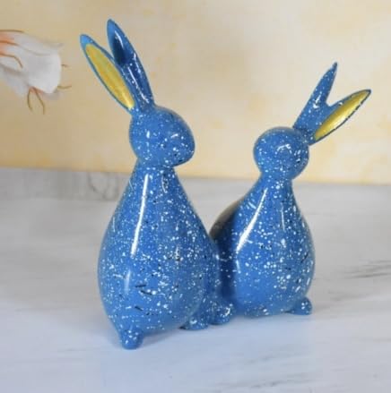 Rabbit Couple StatueRabbit Couple Statue