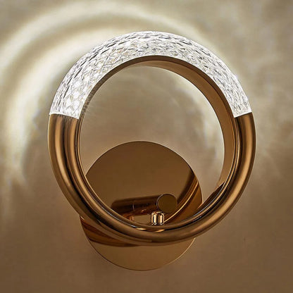 Half Moon Ring Wall Light