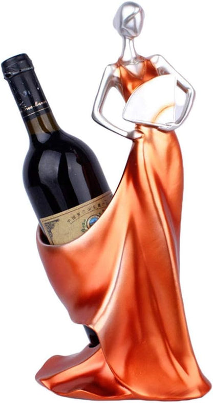 LUXURY LADY WINE BOTTLE HOLDER