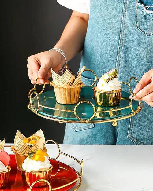 Shannon Circular Serving Tray - Small