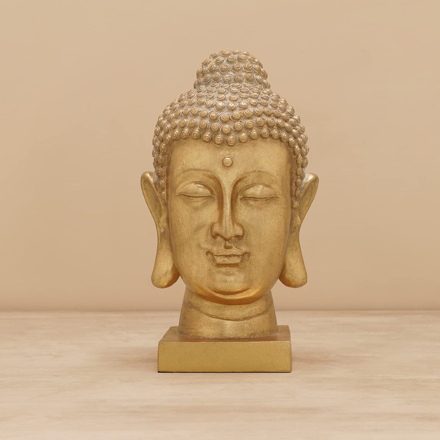 GRACIOUS BUDDHA FACE : NEW GOLDEN