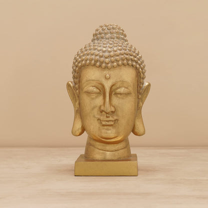 GRACIOUS BUDDHA FACE : NEW GOLDEN