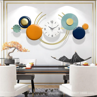 Wall Clock Home Living Room Fashion Art Wall Decoration Atmospheric Wall Clock Wall Watch