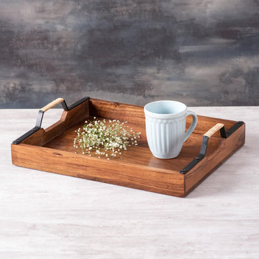 Tray for Serving Wooden Tray for Serving |Tea Tray for Serving Platter