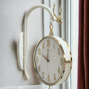 Double Sided Wall Clock Nordic Light Luxury Wall Clock