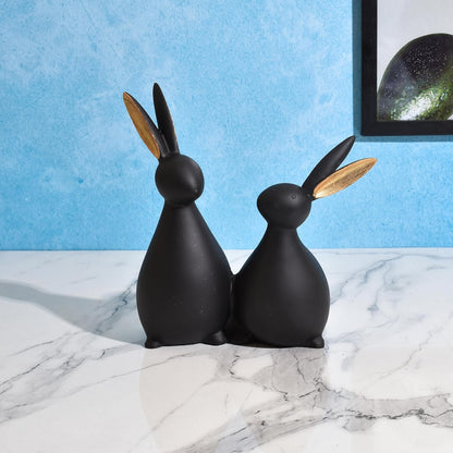 Rabbit Couple StatueRabbit Couple Statue