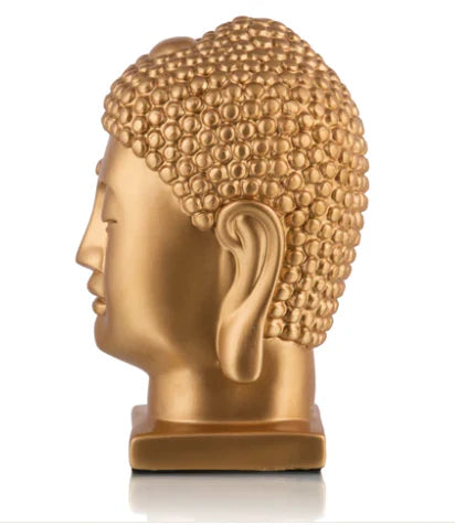 GRACIOUS BUDDHA FACE : GOLDEN