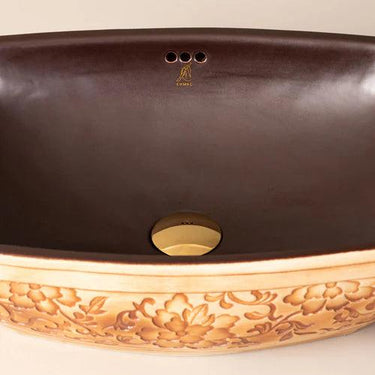 Hyacinth Porcelain Countertop Basin