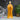 SET OF 2 ZEN MONK STATUE FOR DECORATIONS ,CREATIVE HOME , STUDY DESKTOP, (ORANGE AND GREY)