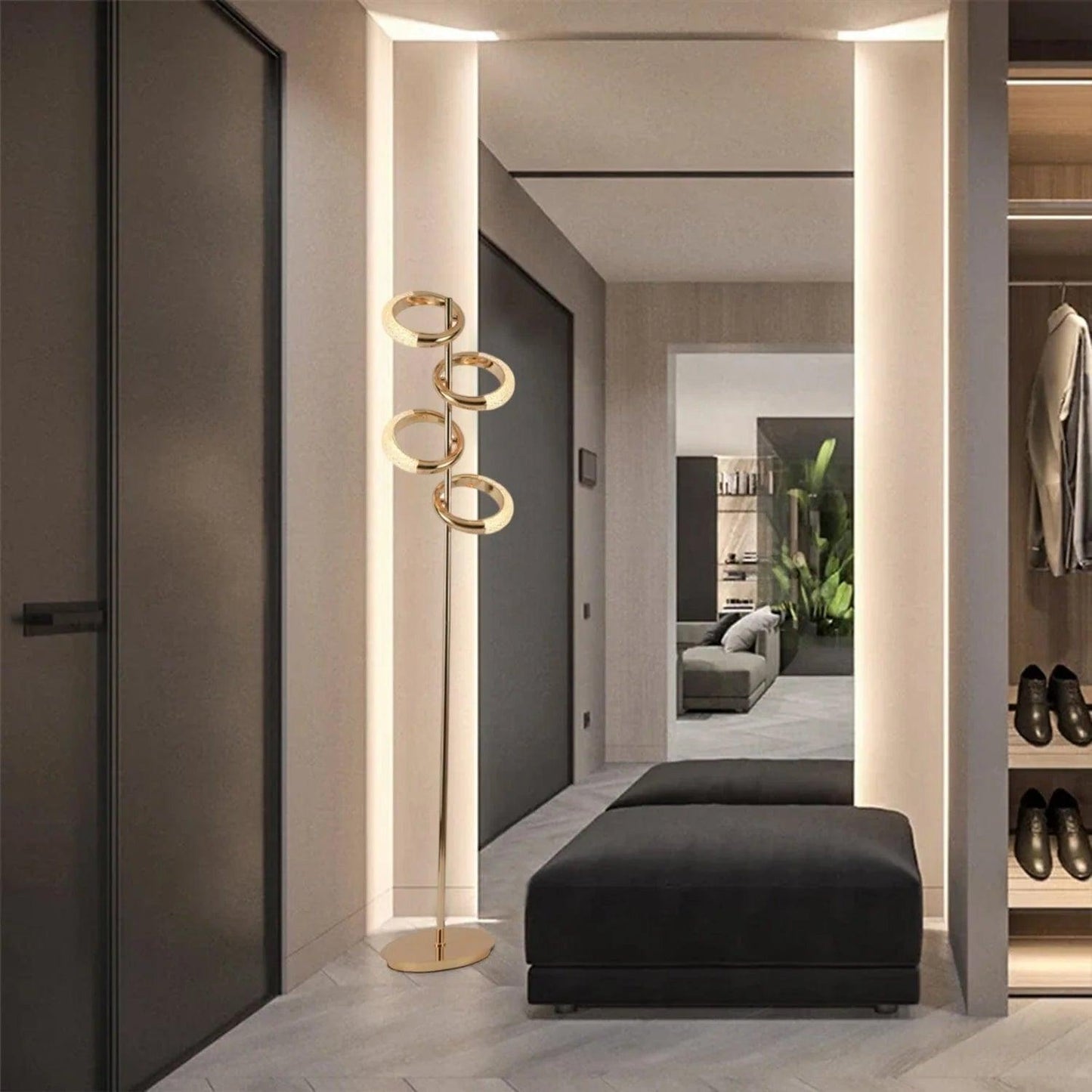 Half Moon Floor Lamp