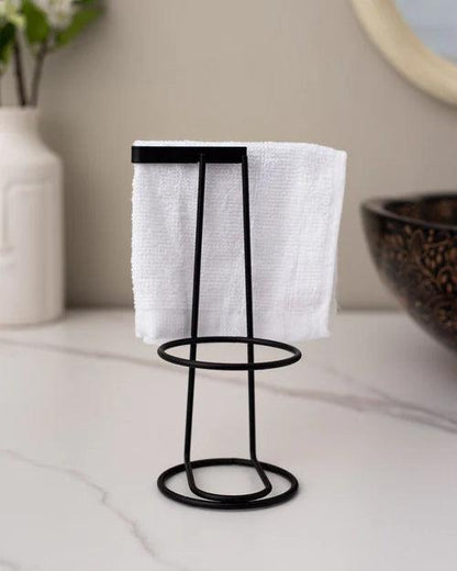 Geometric Pattern Soap Dispenser - Black