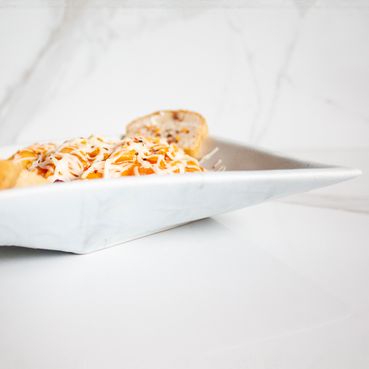 Sage Blue Serving Bowl | Blue | Stoneware Ceramic