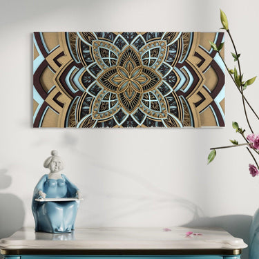 7 Layer 3D Butterfly Mandala Decor Multilayer Wall Art, Mandala Laser Cut, Wood Wall Art Without Frame