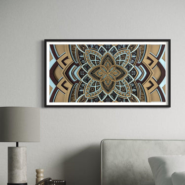 7 Layer 3D Butterfly Mandala Decor Multilayer Wall Art, Mandala Laser Cut, Wood Wall Art With Frame